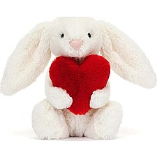 Littte Bashful Red Heart Bunny