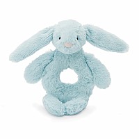 bashful bunny rattle