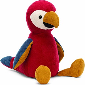 small stuffed parrot