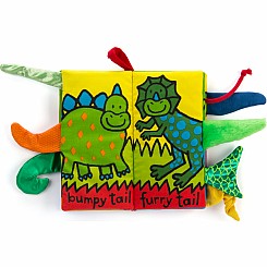 Jellycat Tails Dino Book New