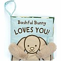 Jellycat Bashful Bunny Loves You Fabric Book