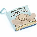 Jellycat Bashful Bunny Loves You Fabric Book