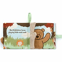 Jellycat Bartholomew Bear Loves You Fabric Book