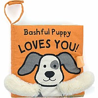 Jellycat Bashful Puppy Loves You Fabric Book