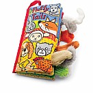 Fluffy Tails Cloth Activity Book - Jellycat