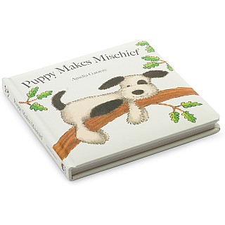 Puppy Makes Mischief Board Book