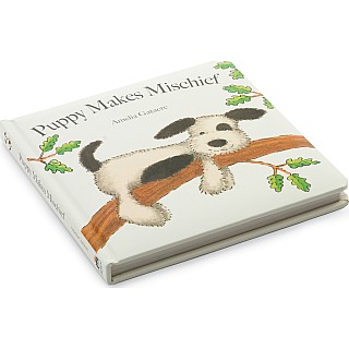 Puppy Makes Mischief Board Book