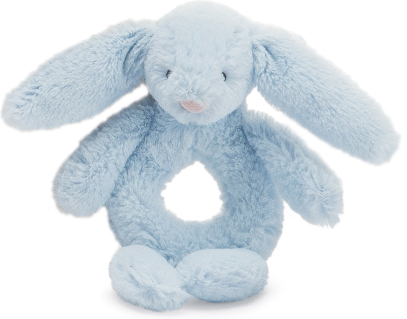 jellycat blue bunny rattle