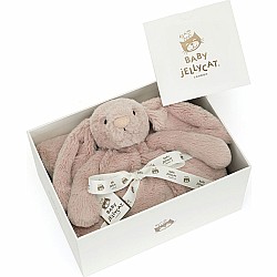 Bashful Luxe Bunny Blankie, Pink