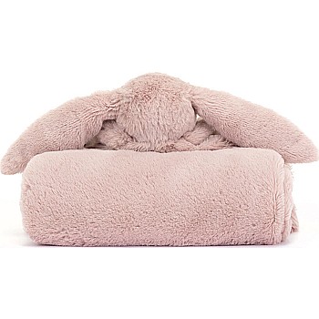 Bashful Luxe Bunny Blankie, Pink