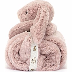 Bashful Luxe Bunny Blankie, Pink