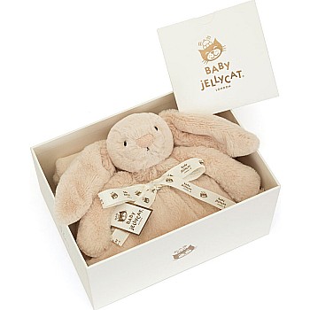 Bashful Luxe Bunny Blankie, Beige