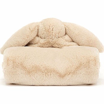 Bashful Luxe Bunny Blankie, Beige