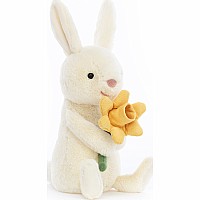 Bobbi Bunny with Daffodil