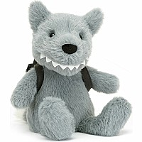 JellyCat Backpack Wolf