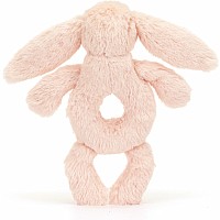 Jellycat Bashful Blush Bunny Ring Rattle