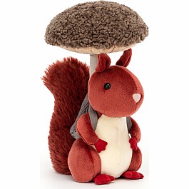 Jellycat Fng2s Fungi Forager Squirrel