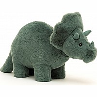 JellyCat Fossilly Triceratops