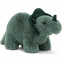 Jellycat Fos6tri Fossilly Triceratops Mini