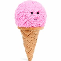 JellyCat Irresistible Ice Cream Strawberry