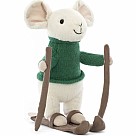 Merry Mouse Skiing - Jellycat Christmas