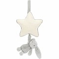 Jellycat Bashful Grey Bunny Musical Pull