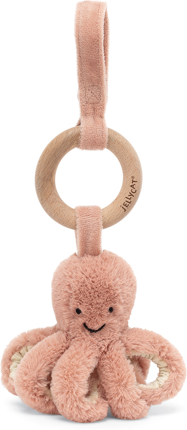 Odell Octopus Wooden Ring Toy - Jellycat