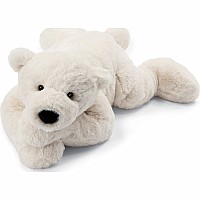 JellyCat Perry Polar Bear Lying
