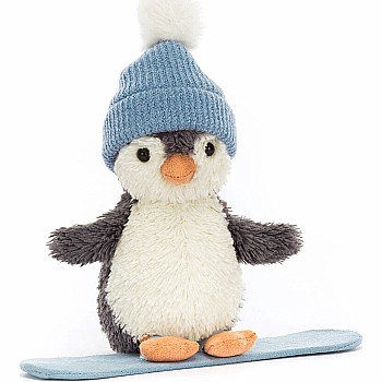 Peanut Penguin Snowboarding