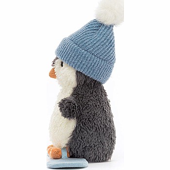 Peanut Penguin Snowboarding