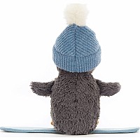 Peanut Penguin Snowboarding