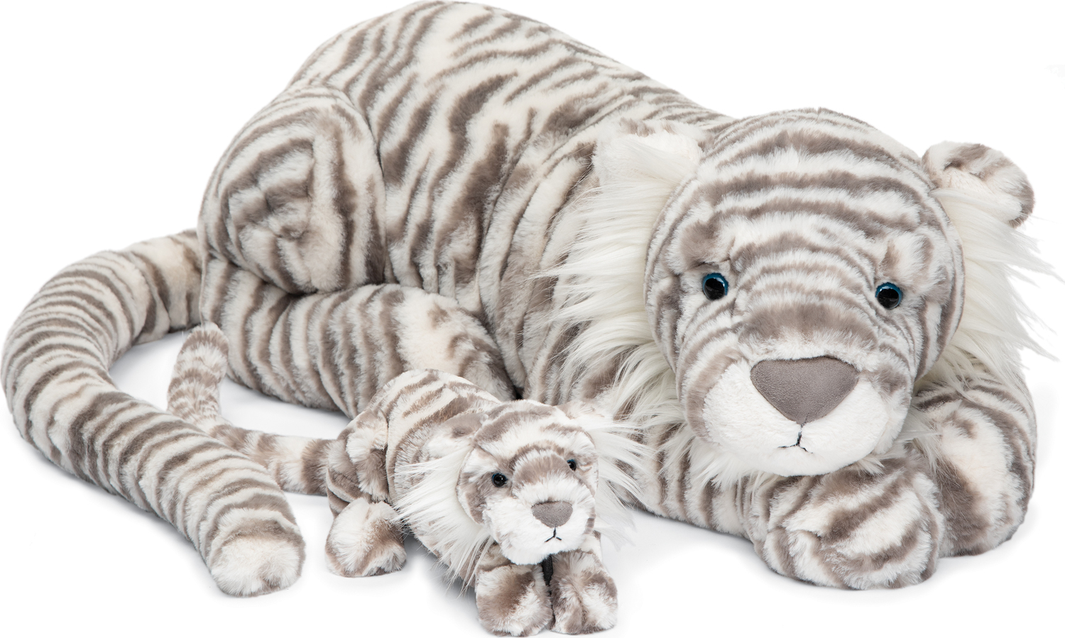 Sacha Snow Tiger Really Big - JellyCat - Dancing Bear Toys
