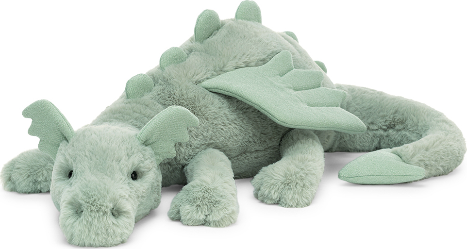 Jellycat Sage Dragon Huge - Toys To Love