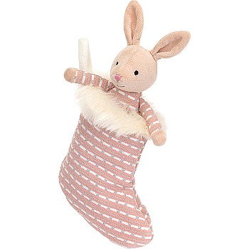 Shimmer Stocking Bunny