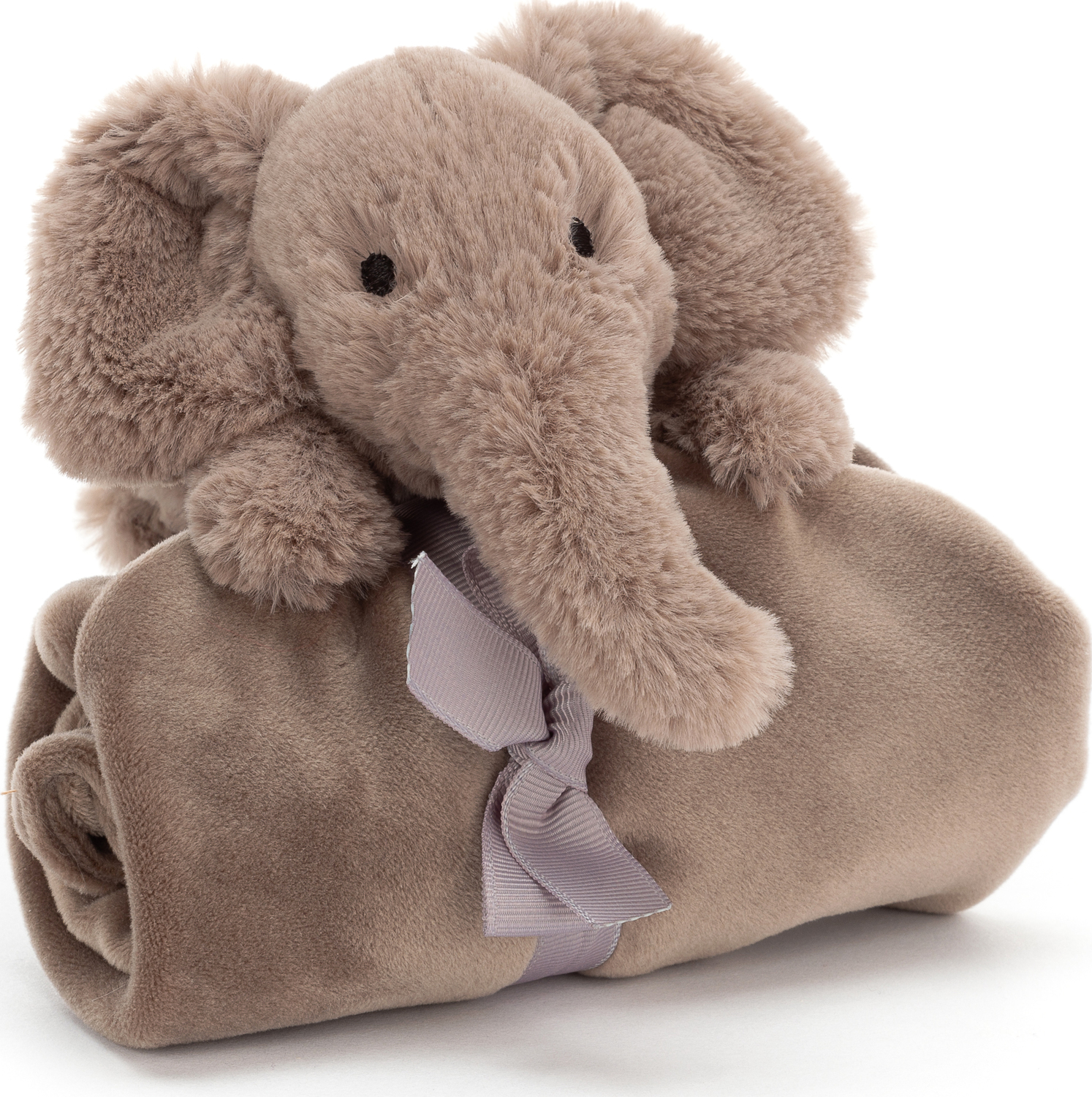 jellycat blue elephant soother