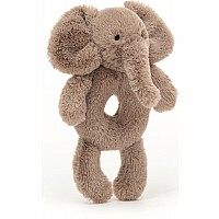 JellyCat Smudge Elephant Ring Rattle
