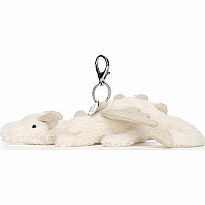 Snow Dragon Bag Charm