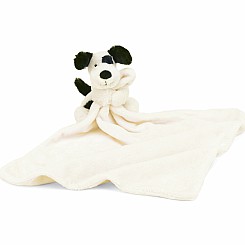 Bashful Black & Cream Puppy Soother