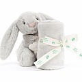 Jellycat Bashful Grey Bunny Soother