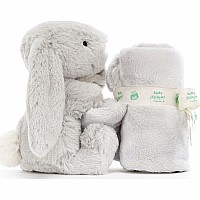 Jellycat Bashful Grey Bunny Soother