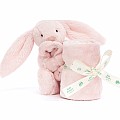 Jellycat Bashful Pink Bunny Soother