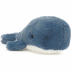 Wavelly Whale Blue