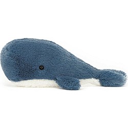 Wavelly Whale Blue