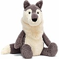 JellyCat Woodruff Wolf soft cuddly