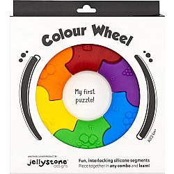 Silicone Color Wheel, Rainbow