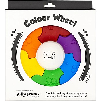 Silicone Color Wheel, Rainbow