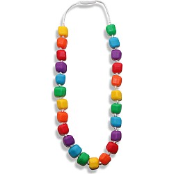 Princess and The Pea Necklace, Rainbow Bright