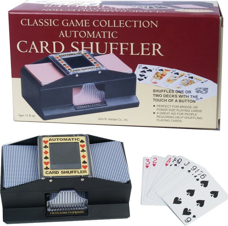 2-Deck Automatic Card Shuffler