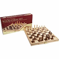 TM-3 Deluxe Wood Chess Set