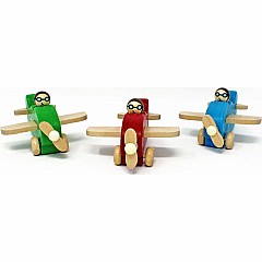 Little Wooden Planes (assorted colors)